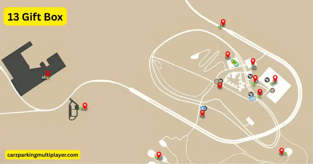 Mountain Gifts Map