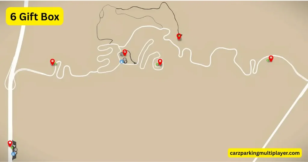 Off-road Gifts Map